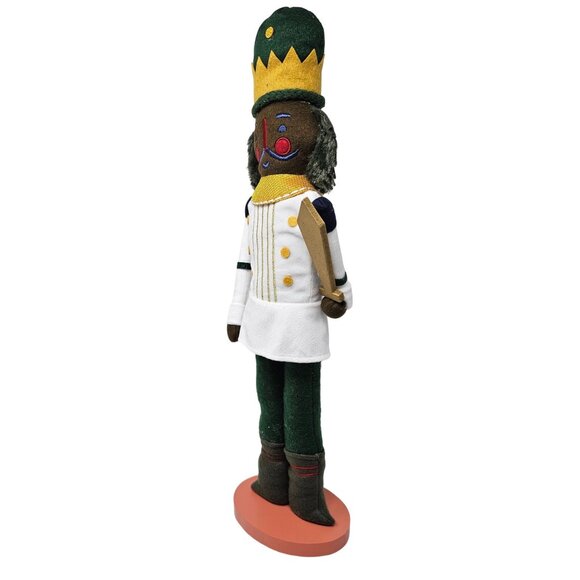 Simple Fabric Soldier Christmas 18" Nutcracker with Sword - Picture 4 of 5
